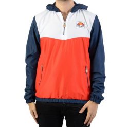 Wiatroszczelna kurtka Ellesse Heritage Mężczyźni. Białe kurtki męskie Ellesse, m, z aplikacjami, z materiału, bez kaptura. Za 200.60 zł.