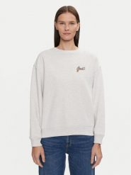 Gant Bluza 4201239 Szary Loose Fit. Szare bluzy damskie GANT, l, bez wzorów, z bawełny, bez kaptura. Za 449.99 zł.