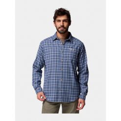 Koszula Męska Columbia Cornell Woods Flannel. Niebieskie koszule męskie Columbia, m, bez wzorów, eleganckie, bez kołnierzyka, bez ramiączek. Za 259.00 zł.