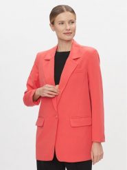 ONLY Marynarka Lana-Berry 15245698 Różowy Oversize. Czerwone żakiety damskie Only, bez wzorów, z syntetyku. Za 199.99 zł.