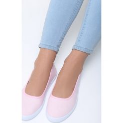 Różowe Balerinki Got Me Rocking. Czerwone baleriny damskie Born2be, bez wzorów, bez obcasa, na płaskiej podeszwie. Za 29.99 zł.
