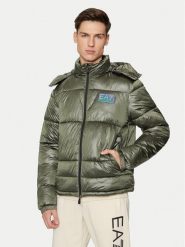 EA7 Emporio Armani Kurtka zimowa 6DPB71 PN2MZ 1846 Zielony Regular Fit. Zielone kurtki męskie EA7 Emporio Armani, na zimę, m, bez wzorów, z syntetyku, bez kaptura. Za 1,059.00 zł.