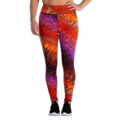 Legging kobieta Rox R-Selena. Brązowe legginsy damskie ROXA, bez wzorów. Za 166.99 zł.