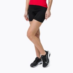 Spodenki wewnętrzne z wkładką rowerową damskie SILVINI Inner. Czarne szorty sportowe damskie Silvini, s, bez wzorów, z meshu, sportowe, rowerowe. Za 125.01 zł.