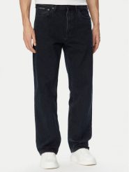 Calvin Klein Jeans Jeansy LV040EM716 Czarny Straight Fit. Czarne jeansy męskie Calvin Klein Jeans. Za 489.99 zł.