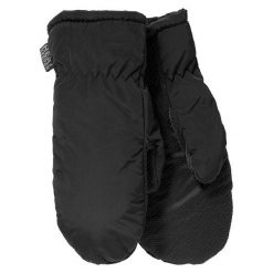 Dziecięce rękawiczki mega termo 1 para. Czarne rękawiczki dziecięce HEAT KEEPER, bez wzorów, z poliesteru. Za 113.54 zł.