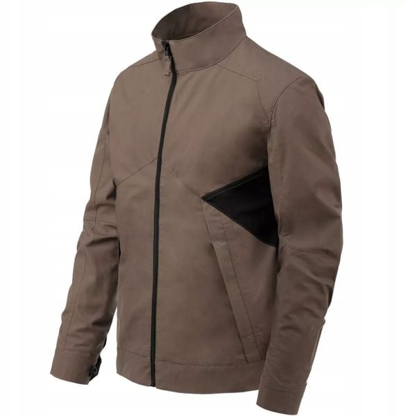Greyman Jacket - Earth Brown / Black A - XXL/Regular. Brązowe kurtki męskie HELIKON, m, bez wzorów, bez kaptura. Za 484.12 zł.