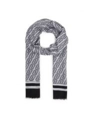 Liu Jo Szal 2A6039 T2745 Czarny. Czarne czapki i kapelusze damskie Liu Jo, bez wzorów, z poliesteru. Za 169.99 zł.