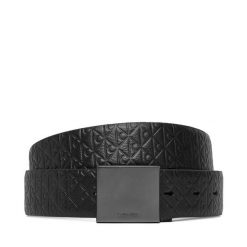Pasek Calvin Klein. Czarne paski damskie Calvin Klein, bez wzorów. Za 289.99 zł.