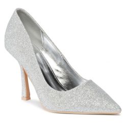 Szpilki DeeZee. Szare półbuty damskie DeeZee, bez wzorów, bez obcasa, bez zapięcia. Za 100.99 zł.