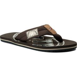 Japonki TOMMY HILFIGER - Essential Th Beach Sandal FM0FM01369 Coffee Bean 212. Klapki męskie Tommy Hilfiger. W wyprzedaży za 119.00 zł.