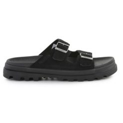 Klapki Palladium DuneLite Riviera Sde W 74455-008-M czarne. Czarne klapki damskie bez wzorów, klasyczne, bez obcasa. Za 531.19 zł.