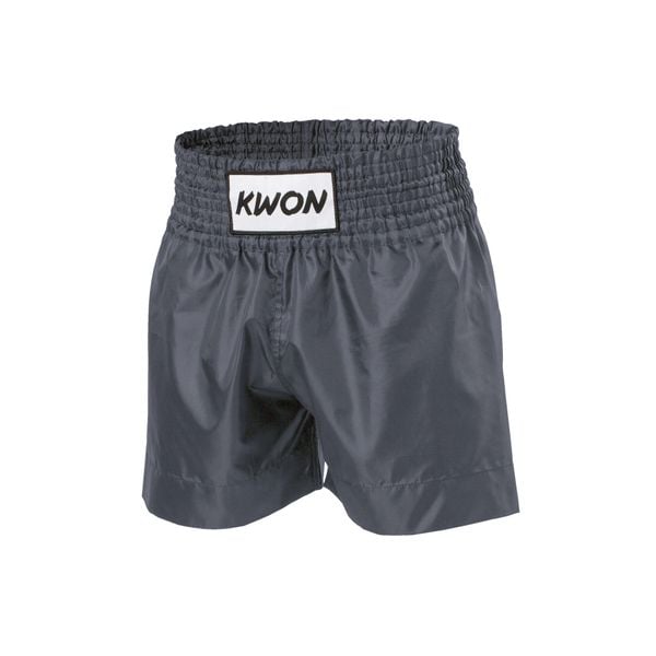 Spodenki do boksu tajskiego Kwon. Brązowe krótkie spodenki sportowe męskie KWON, bez wzorów. Za 153.50 zł.