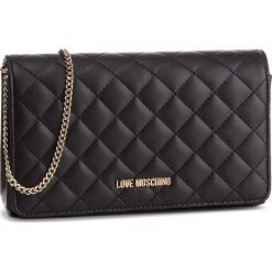 Torebka LOVE MOSCHINO - JC4095PP16LO0000 Nero. Czarne torebki do ręki damskie Love Moschino, ze skóry ekologicznej. Za 479.00 zł.