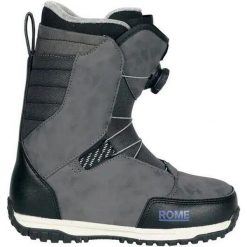 Sporty zimowe Buty Rome Women's Stomp BOA Buty Snowboardowe - Czarny - 38. Czarne obuwie sportowe damskie Rome, bez wzorów, snowboardowy. W wyprzedaży za 826.99 zł.