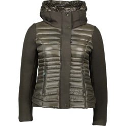 Kurtka przejściowa w kolorze khaki. Brązowe kurtki damskie Winter Selection, bez wzorów, bez kaptura. W wyprzedaży za 238.95 zł.