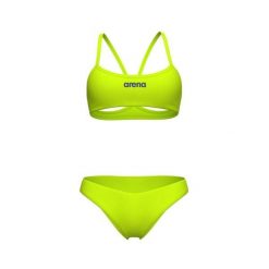 Strój kąpielowy damski dwuczęściowy bikini na basen plażę Arena Solid. Zielone bikini damskie Arena, s, bez wzorów. Za 119.99 zł.