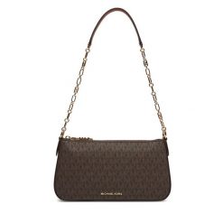 Torebka MICHAEL Michael Kors. Brązowe torebki do ręki damskie MICHAEL Michael Kors, bez wzorów, klasyczne, bez dodatków. Za 789.99 zł.