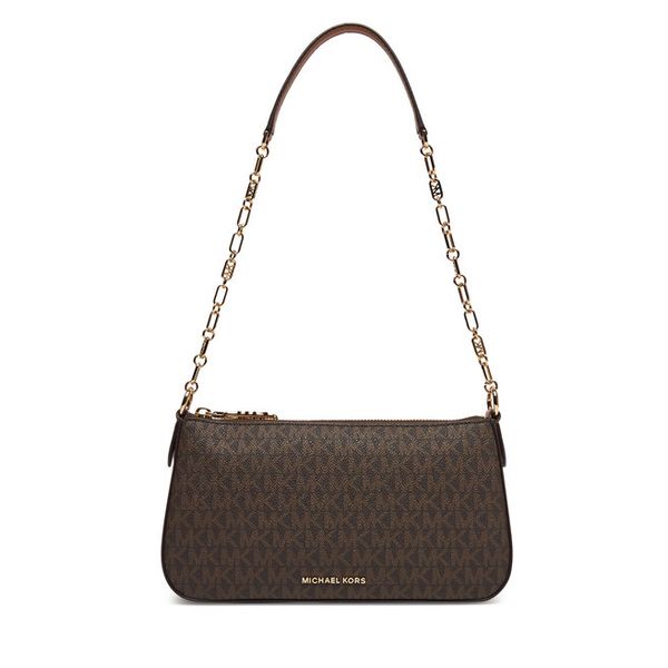 Torebka MICHAEL Michael Kors. Brązowe torebki do ręki damskie MICHAEL Michael Kors, bez wzorów, klasyczne, bez dodatków. Za 789.99 zł.