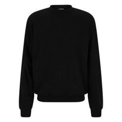 Lekka Bluza Męska Z Frotte. Czarne bluzy męskie Urban Classics, m, bez wzorów, bez kaptura. Za 104.99 zł.