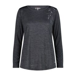 Damska koszulka z długim rękawem CMP. Czerwone t-shirty damskie CMP, xl, bez wzorów, z jersey, bez kołnierzyka. Za 187.00 zł.
