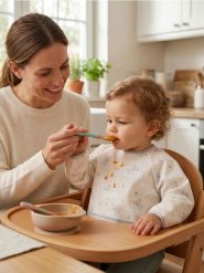 Śliniak z motywem misia koali - szary. Szare śliniaki dla dzieci Sinsay, bez wzorów. Za 15.99 zł.
