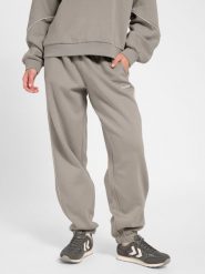 Damskie spodnie dresowe Hummel Keeper Piping. Brązowe szorty sportowe damskie Hummel, s, bez wzorów, z bawełny, klasyczne, z standardowym stanem, na fitness i siłownię. Za 286.80 zł.