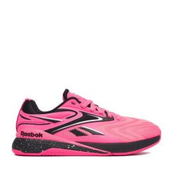 Buty na siłownię Reebok. Czerwone obuwie sportowe damskie Reebok, bez wzorów, na fitness i siłownię. Za 599.99 zł.