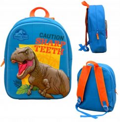 PLECAK PRZEDSZKOLNY DLA CHŁOPCA DINOZAUR 3D JURASSIC WORLD T-REX. Torby i plecaki dziecięce CYP Brands. Za 54.99 zł.