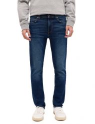 Męskie Spodnie Jeansowe Mustang Style Vegas Slim Denim Blue 1016310 5000 883. Niebieskie spodnie materiałowe męskie Mustang, l, bez wzorów, z denimu. Za 219.99 zł.