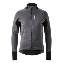 Kurtka softshell damska Gonso. Szare kurtki damskie Gonso, bez wzorów, z materiału, bez kaptura. Za 638.50 zł.
