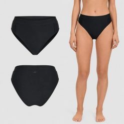 DÓŁ OD BIKINI 4F MAJTKI KĄPIELOWE DAMSKIE NA BASEN NA PLAŻĘ S F087 SS26. Czerwone bikini damskie 4f, s, bez wzorów. Za 40.87 zł.