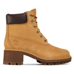 Trapery Timberland. Żółte kozaki damskie Timberland. Za 769.99 zł.