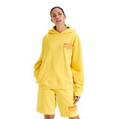 Bluza DIADORA HOODIE MANIFESTO. Żółte bluzy męskie Diadora, m, bez wzorów, bez kaptura. Za 129.99 zł.