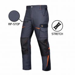 PROCERA SPODNIE szare elastyczna tkanina typu stretch splot RIP-STOP kieszeni 58% bawełna 40% poliester 2% spandex g/m 56. Szare spodnie sportowe męskie PROCERA, m, bez wzorów, z bawełny. Za 95.29 zł.