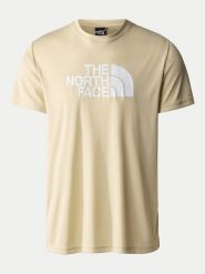 The North Face Koszulka techniczna Reaxion Easy NF0A4CDV Beżowy Regular Fit. Brązowe koszulki sportowe męskie The North Face, m, bez wzorów, z syntetyku, bez kołnierzyka, bez ramiączek, do biegania. Za 99.99 zł.