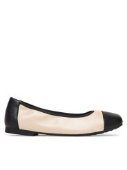 Caprice Baleriny 9-22117-46 Beżowy. Brązowe baleriny damskie Caprice, bez wzorów, ze skóry, bez obcasa. Za 237.99 zł.