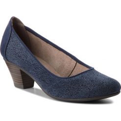 Półbuty JANA - 8-22301-20 Navy 805. Niebieskie półbuty damskie JANA, z materiału, eleganckie. W wyprzedaży za 159.00 zł.
