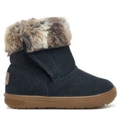 Śniegowce Primigi. Niebieskie śniegowce dziewczęce Primigi, bez zapięcia. Za 269.99 zł.