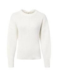 Liu Jo Collection Sweter z domieszką wełny Kobiety Sztuczne włókno biały, L. Białe swetry damskie Liu Jo Collection, l, bez wzorów, z wełny, bez kołnierzyka, bez ramiączek, bez kaptura. Za 649.95 zł.