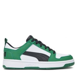 Sneakersy Puma. Zielone trampki i tenisówki chłopięce Puma, bez wzorów, bez zapięcia. Za 249.99 zł.