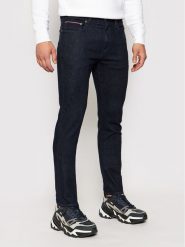 Tommy Hilfiger Jeansy Bleecker MW0MW15600 Granatowy Slim Fit. Niebieskie jeansy męskie Tommy Hilfiger. Za 309.99 zł.