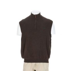 Second life - Sweter męski brązowy - Jak nowy. Brązowe swetry przez głowę męskie Ralph Lauren, l, bez wzorów, bez kołnierzyka. Za 170.36 zł.