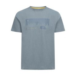 T-shirt Męski Z Krótkim Rękawem Casual Jacub. Niebieskie koszulki sportowe męskie Trespass, m, bez wzorów, bez kołnierzyka, bez ramiączek, trekkingowe. Za 79.99 zł.