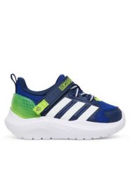 Adidas Sneakersy Lightorama JQ4161 Granatowy. Niebieskie buty sportowe dziewczęce Adidas, bez wzorów, z materiału, bez zapięcia. Za 219.99 zł.