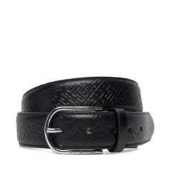 Pasek Męski Tommy Hilfiger. Czarne paski damskie Tommy Hilfiger, bez wzorów. Za 239.99 zł.