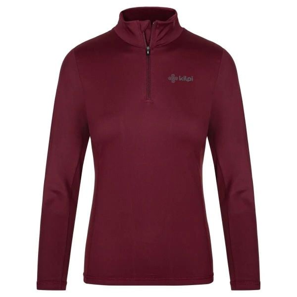 Sweter damski Kilpi Willie. Czerwone swetry damskie Kilpi, na jesień, l, bez wzorów, z materiału, sportowe, bez kołnierzyka, bez ramiączek, długie, bez kaptura. Za 135.00 zł.