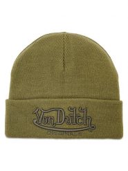 Von Dutch Czapka Flint 7050115 Khaki. Brązowe czapki i kapelusze damskie Von Dutch, na zimę, bez wzorów, z materiału. Za 119.99 zł.