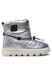 Geox Śniegowce J WILLABOOM GIRL B A J46HWE 0LVNF C0474 M Srebrny. Szare buty zimowe dziewczęce Geox, ze skóry, bez zapięcia. Za 359.99 zł.