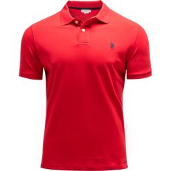 U.S. Polo Assn Polówka męska 41029-EHPD-256 czerwona r. XXL. Czerwone koszulki polo męskie U.S. Polo Assn., m, bez wzorów, bez ramiączek. Za 139.30 zł.